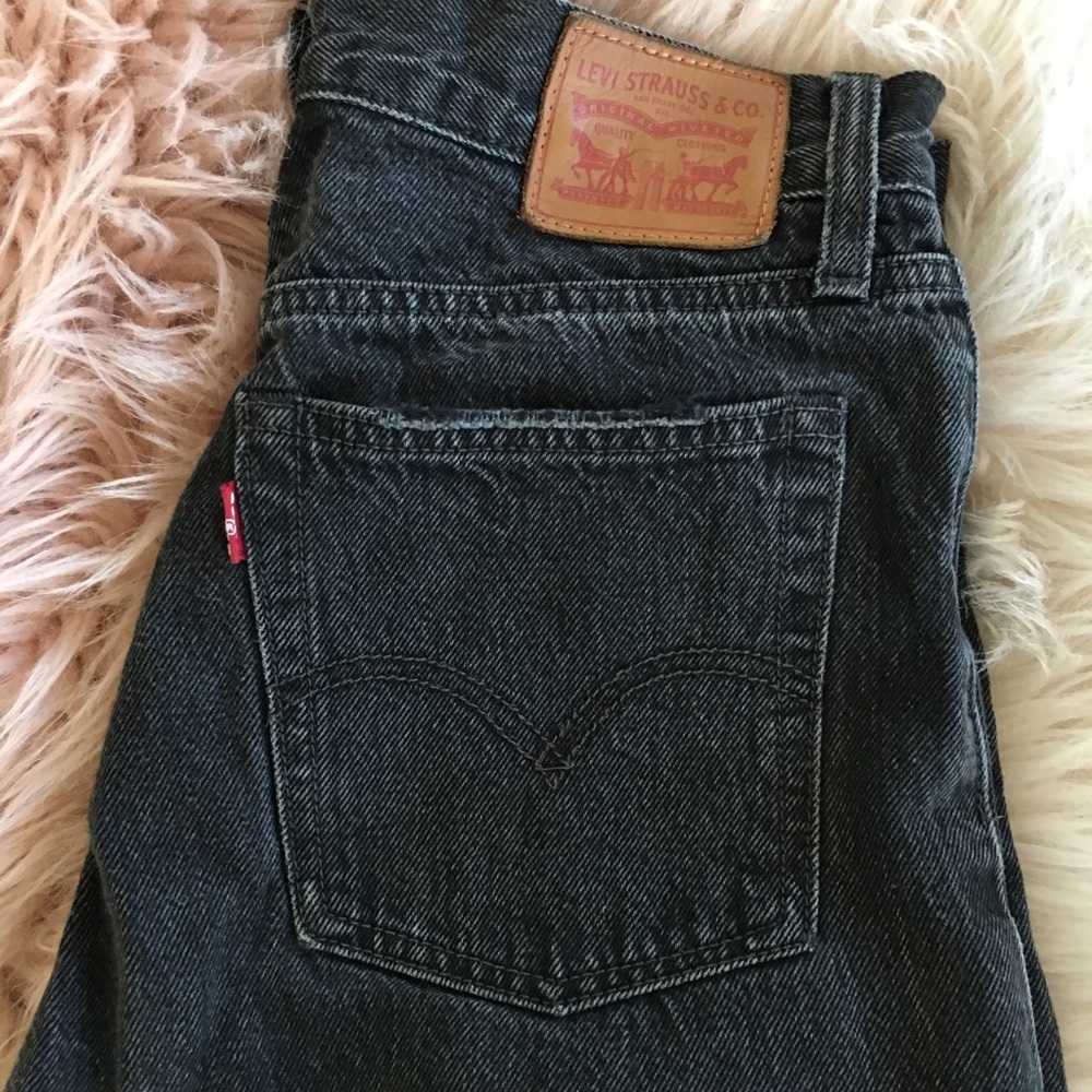 Levi’s wedgie jeans in black